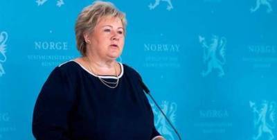 Отмечала 60-летие: премьер-министра Норвегии оштрафовали на $2 тыс. за нарушение карантина