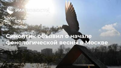 Синоптик объявил о начале фенологической весны в Москве
