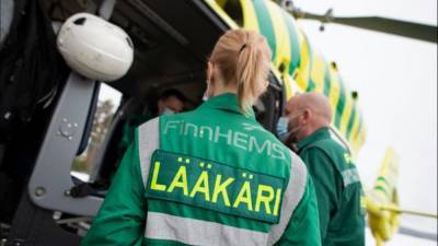 Санавиация все чаще спасает пациентов с инсультом в Финляндии