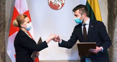 Министерства обороны Грузии и Литвы подписали план о сотрудничестве