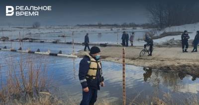 В двух районах Татарстана сохраняется превышение отметки выхода воды на пойму
