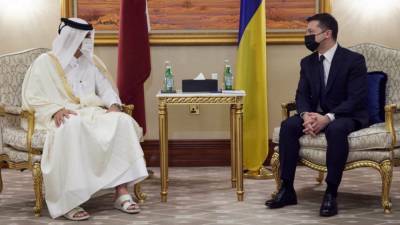 На Украине назвали провальными итоги визита Зеленского в Катар