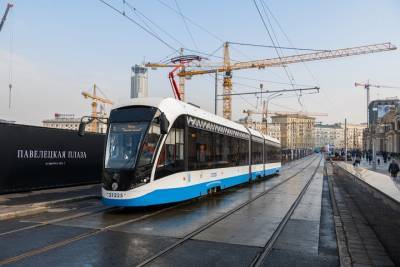 Дептранс Москвы опубликовал график открытия трамвайных путей после ремонта