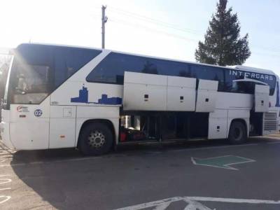 На украинской границе задержали опасный автобус из Беларуси