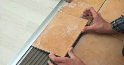 5 рабочих способов, как состыковать плитку с ламинатом, чтобы не было видно швов