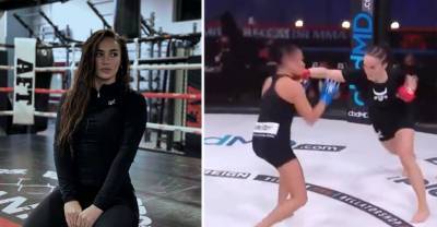 Россиянка Авсарагова нокаутировала соперницу уже на 29-й секунде дебютного боя в Bellator — видео