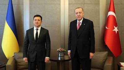 В Стамбуле началась встреча Эрдогана и Зеленского