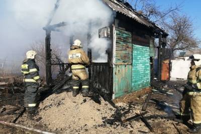 В Туле на пожаре в дачном поселке «Бежка» пострадал мужчина