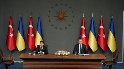 Президенты Турции и Украины договорились о стратегическом партнерстве