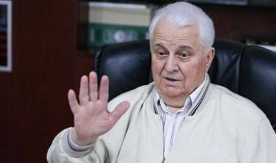 Контролировать соблюдение тишины в Донбассе вместе с сепаратистами предложил Кравчук