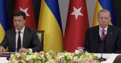 Эрдоган пообещал Зеленскому поддерживать членство Украины в НАТО и осудил аннексию Крыма