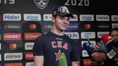 Шайба Подколзина принесла СКА победу над ЦСКА в матче плей-офф КХЛ