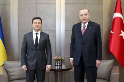 Зеленский с Эрдоганом обсудили Крым и обострение на Донбассе