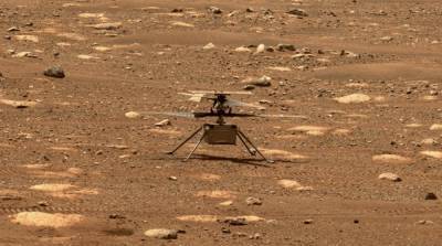 NASA приняло решение отложить первый полет дрона-вертолета на Марсе