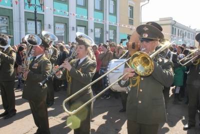 Военный оркестр в Бурятии готовится к параду Победы