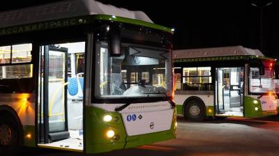 В Воронеж прибыли ещё 28 современных автобусов большого класса