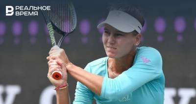 Вероника Кудерметова вышла в финал турнира WTA в Чарлстоне