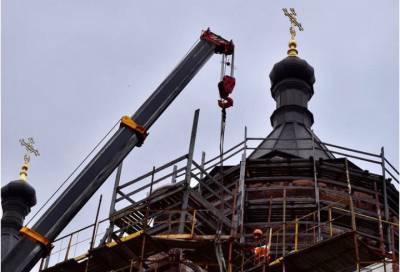 В центре Луги началась реставрация Воскресенского собора