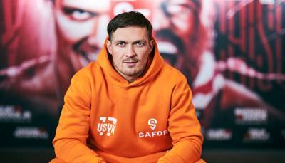 Усик: «Работаем над тем, чтобы профессиональный бой провести в Украине, желательно на НСК Олимпийский»