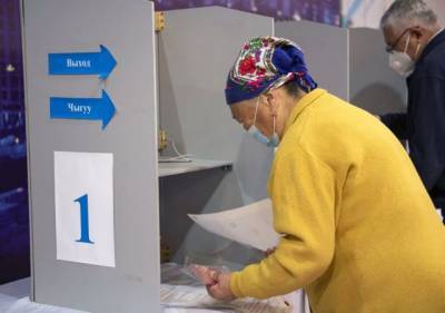 За полдня в Киргизии проголосовали более 19% избирателей