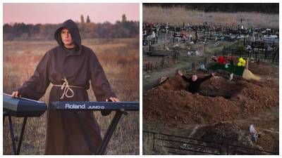 Выпрыгивал из могилы: в Харькове тиктокер устроил вечеринку на кладбище – возмутительное видео