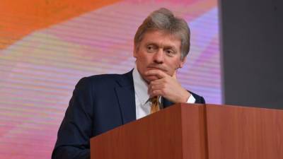 Песков: силовое решение конфликта в Донбассе является опасным для России