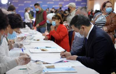 В Киргизии завершился референдум и выборы в местные органы власти