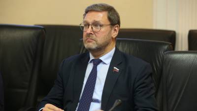Сенатор Косачев считает опасным заявление европейского депутата о санкциях и Украине