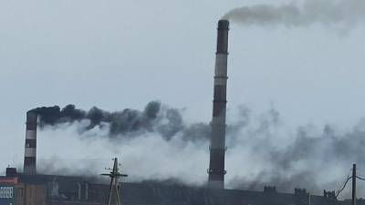 Барнаульская ТЭЦ-2 продолжает работать после обрушения части дымовой трубы