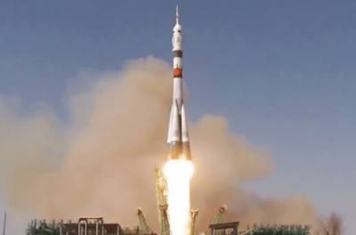 В Сети появилось ВИДЕО старта космического корабля "Ю. А. Гагарин". ВИДЕО