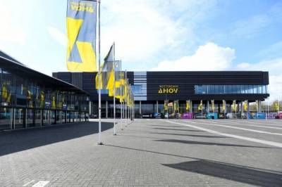 В Роттердаме начали устанавливать сцену для «Евровидения»