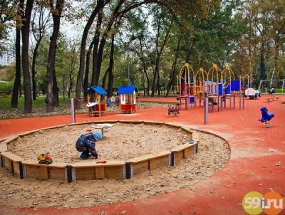 В создание 71 детской и спортплощадки в Прикамье средства вложат местные жители