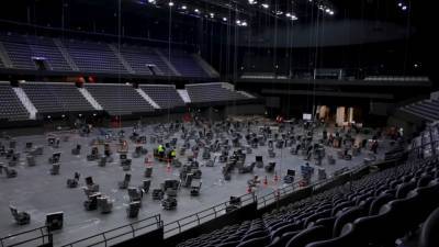 Сцену для Евровидения-2021 начали собирать в Роттердаме