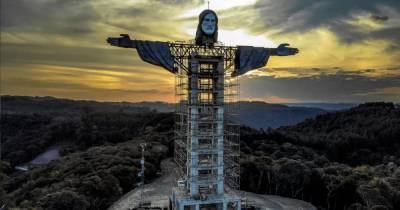 Еще на 5 метров выше: в Бразилии возводят вторую статую Христа-Спасителя (фото)