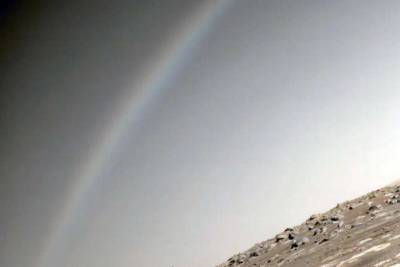 В NASA пояснили происхождение «радуги», заснятой на Марсе