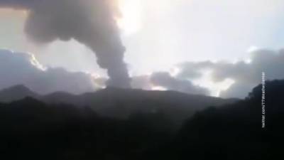 Вулкан Суфриер оставил без света сотни жителей Сент-Винсента