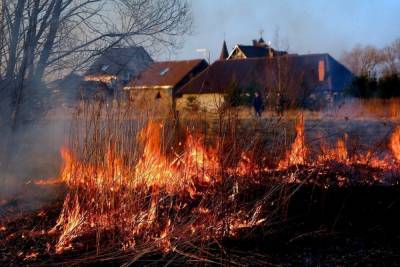 В Ярославской области начался сезон пожаров из-за пала травы