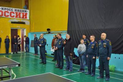 Ивановские спасатели провели открытый турнир по настольному теннису