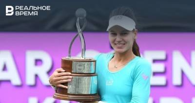 Кудерметова выиграла первый титул в карьере, победив на турнире в Чарлстоне