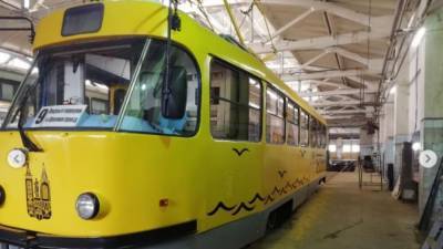 Желтый трамвай из Москвы вышел на саратовский маршрут №9