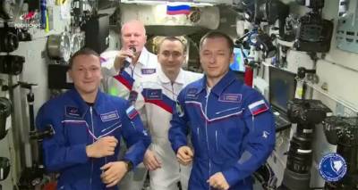 60 лет со дня первого полета Гагарина: космонавты поздравили граждан с борта МКС
