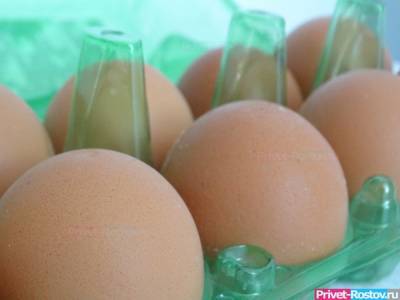 Яйца стали дороже на 9% в Ростовской области