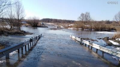 Паводок в Саратовской области: затоплено шесть мостов, но вода начала уходить