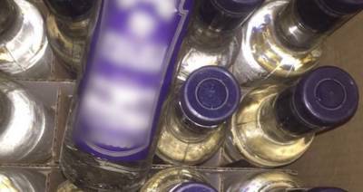 Склад контрафактной водки обнаружили в Липецкой области. Видео