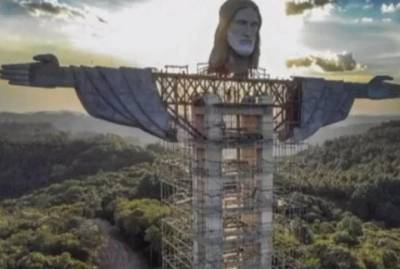 В Бразилии строят новую статую Христа выше прежней