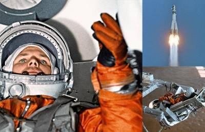 Гагарин полетел в космос ровно 60 лет назад. Посмотрите, как это было
