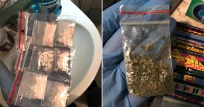 ФОТО. Полиция задержала наркоторговца: изъят кокаин и марихуана