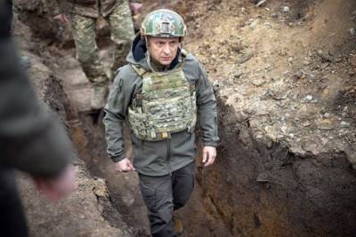 Зеленский не исключает наступление России на Донбассе