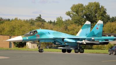 Российские бомбардировщики Су-34 получили новое разведывательное оборудование