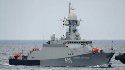 В Черном море ведут стрельбы российские корабли с «Калибрами» на борту